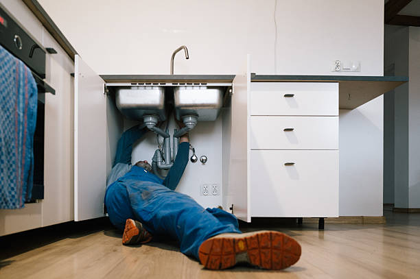 Professional Drain Cleaning technician working in Apison, TN